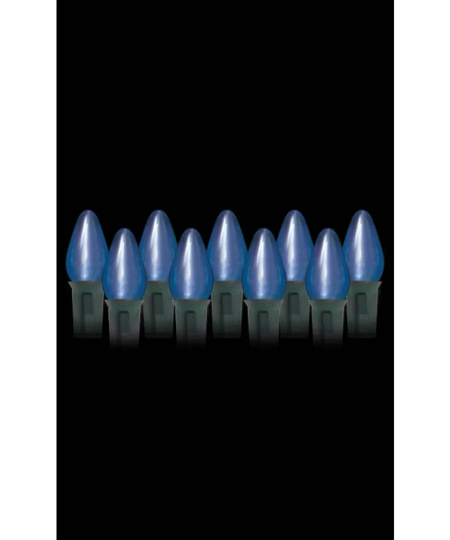 LED C9 Opaque Bulbs (Case of 25) 9 Colors