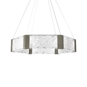 LED Chandelier from the Forever Collection in Antique Nickel Finish by Modern Forms