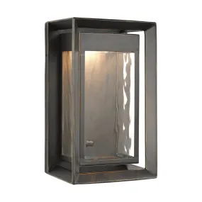 LED Lantern from the Urbandale Collection in Antique Bronze Finish by Visual Comfort Studio