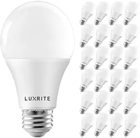 LED Light Bulbs 100 Watt Equivalent Dimmable, 4000K Cool White, 1600 Lumens, 24 Count