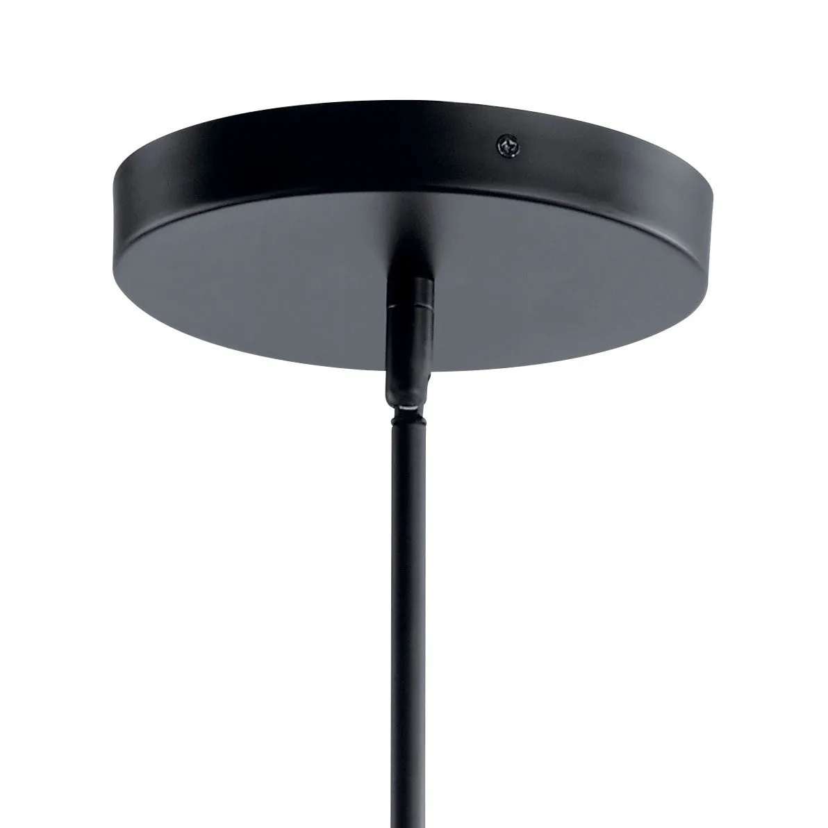 LED Linear Chandelier from the Calters Collection in Black Finish by Kichler