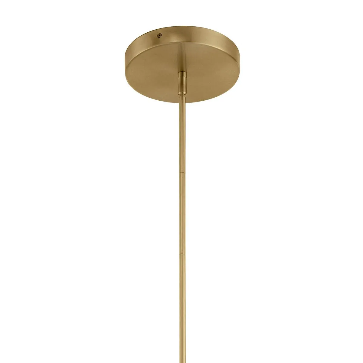 LED Linear Chandelier from the Calters Collection in Champagne Gold Finish by Kichler