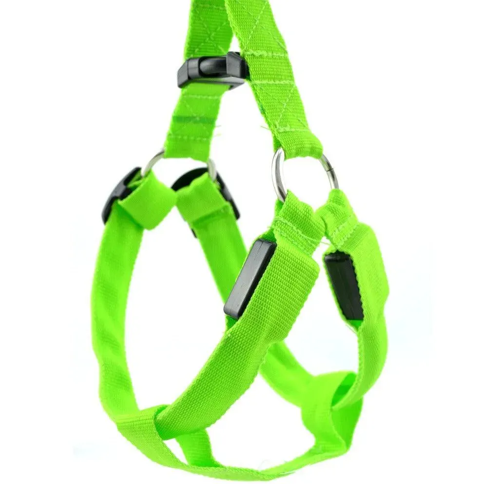 LED Luminescent Dog Chest Strap