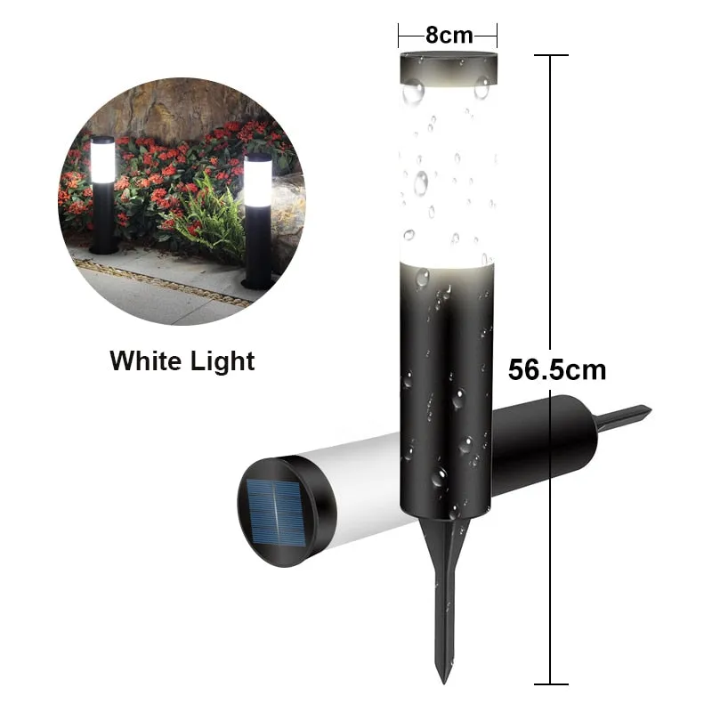 LED Outdoor Solar Waterproof Pathway Lights