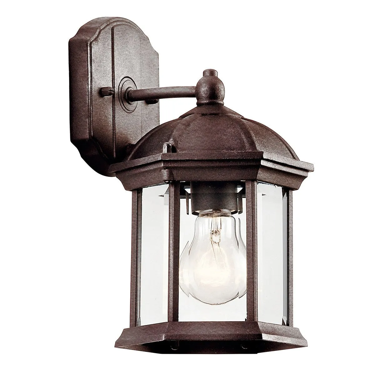 LED Outdoor Wall Mount from the Barrie Collection in Tannery Bronze Finish by Kichler