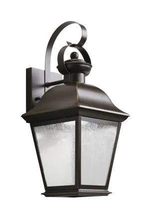 LED Outdoor Wall Mount from the Mount Vernon Collection in Olde Bronze Finish by Kichler