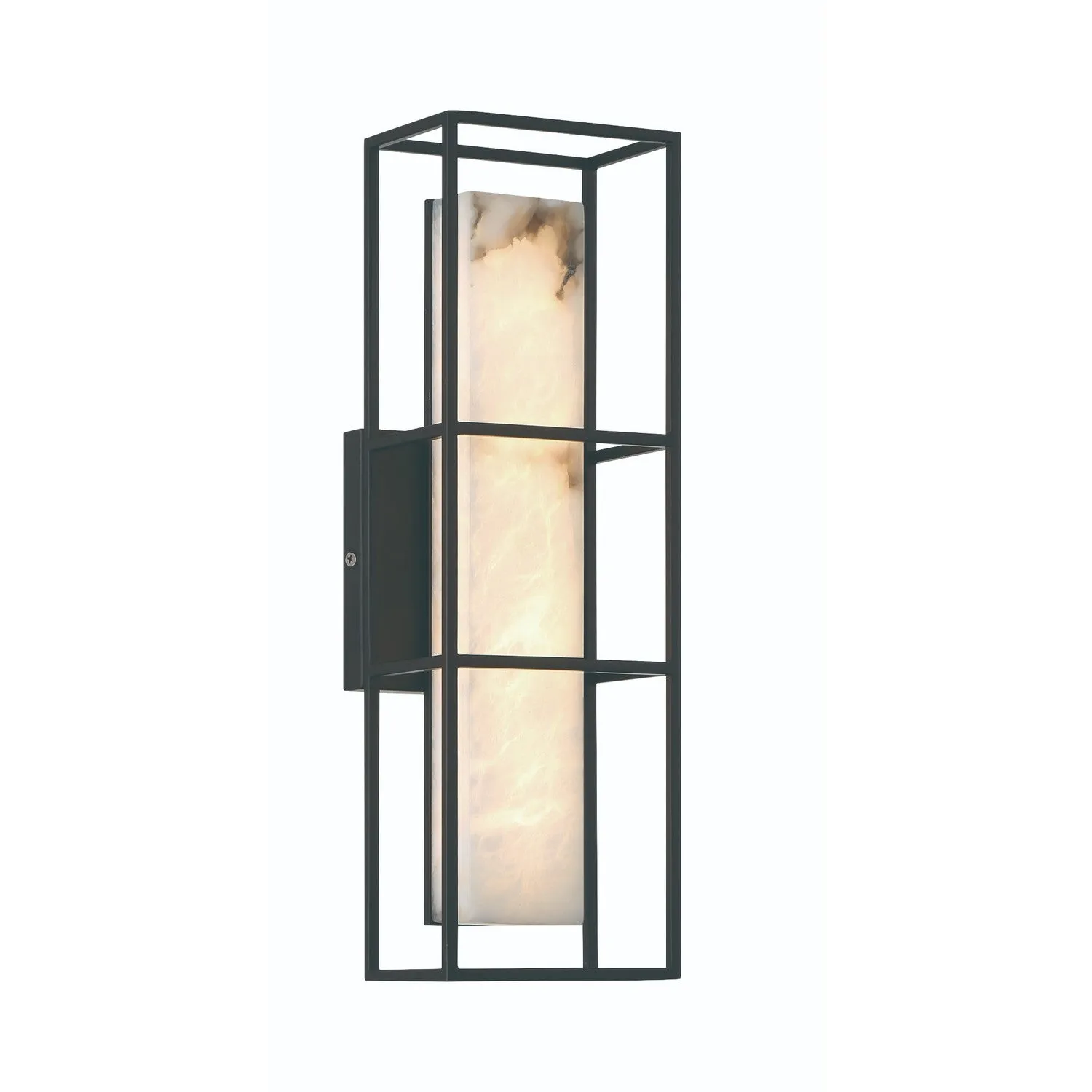 LED Outdoor Wall Sconce from the Blakley Collection in Black Finish by Eurofase