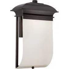 LED Outdoor Wallpack with Sand Frosted Glass