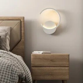LED Wall Light in Black, White, and Golden Shades