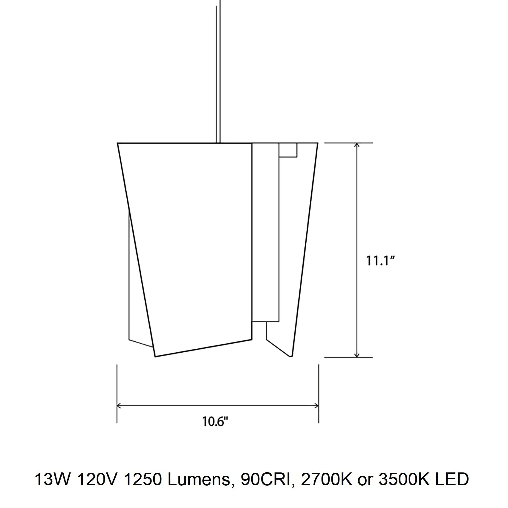 Levis LED Pendant Light