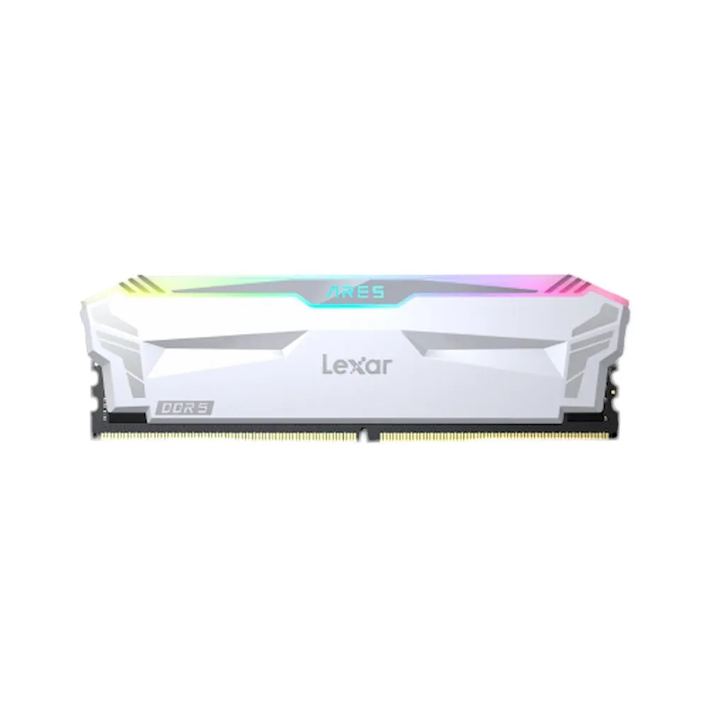 Lexar ARES RGB DDR5 32GB (2x16GB) 6000MHz CL30 Gaming RAM – XMP & EXPO