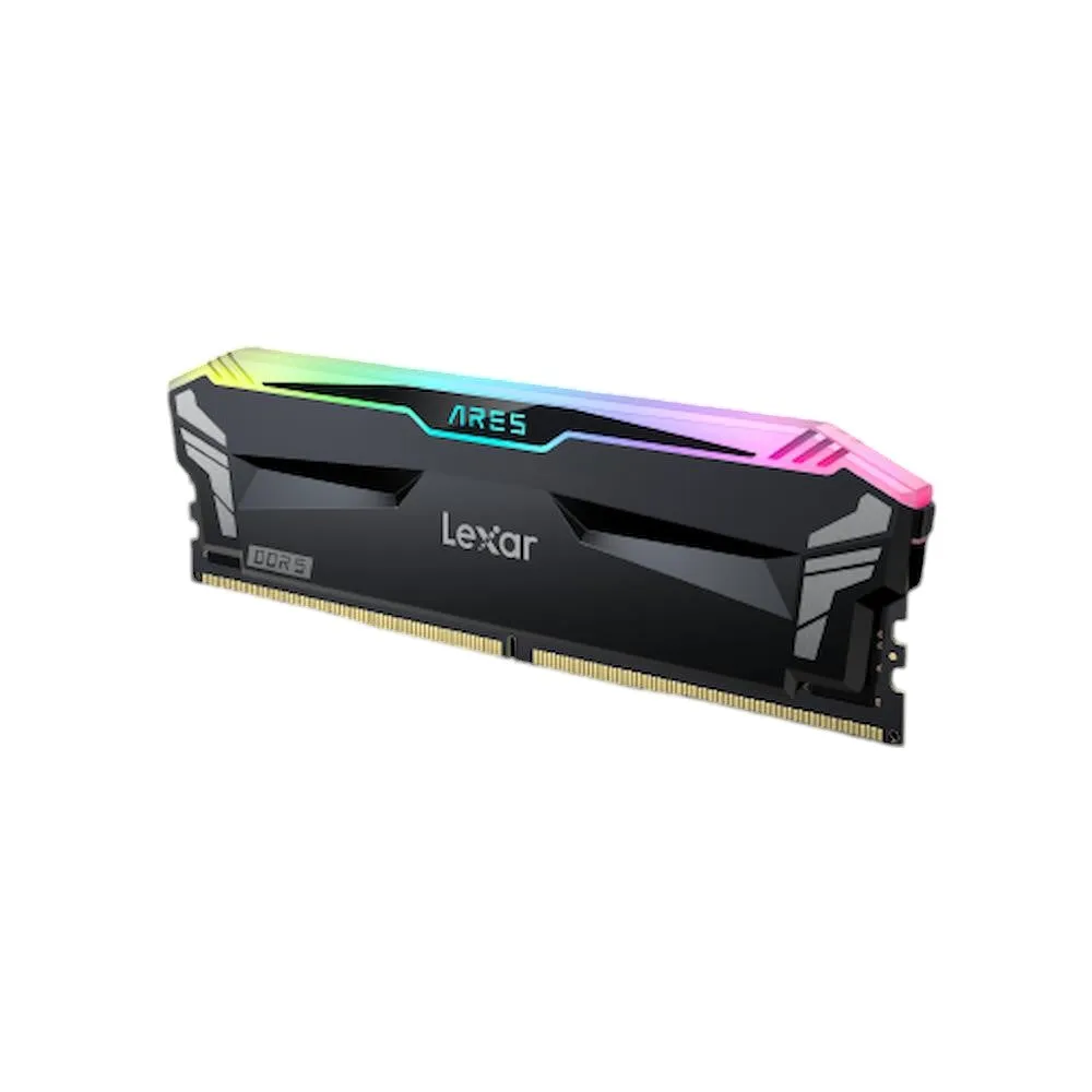 Lexar ARES RGB DDR5 32GB (2x16GB) 6000MHz CL30 Gaming RAM – XMP & EXPO