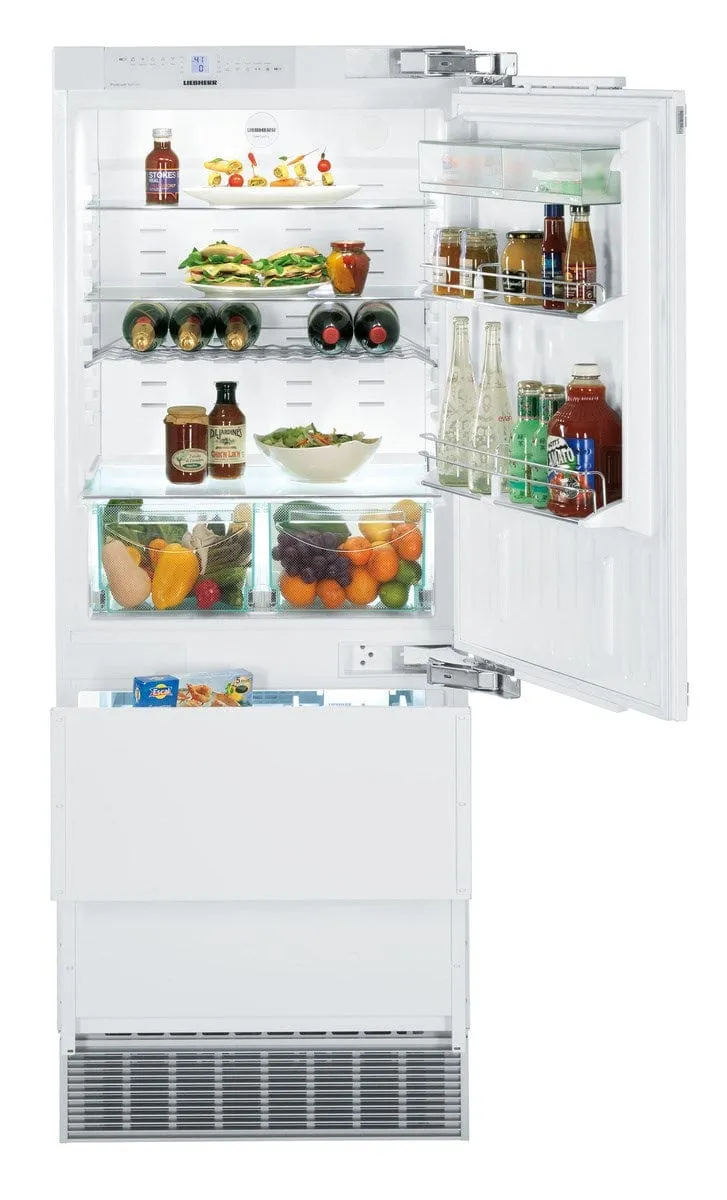 Liebherr 30" Built-In Right-Single Door Fridge 2-Drawer Freezer HC 1550