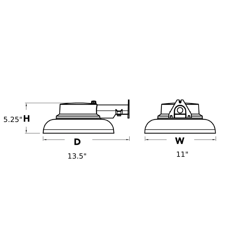 Lithonia TDD 31W LED Area Light with Photocell, 4000K