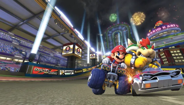 Mario Kart 8 XL Spray and Stick Wallpaper Mural