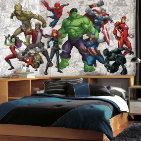 Marvel Hero XL Spray and Stick Wallpaper Mural