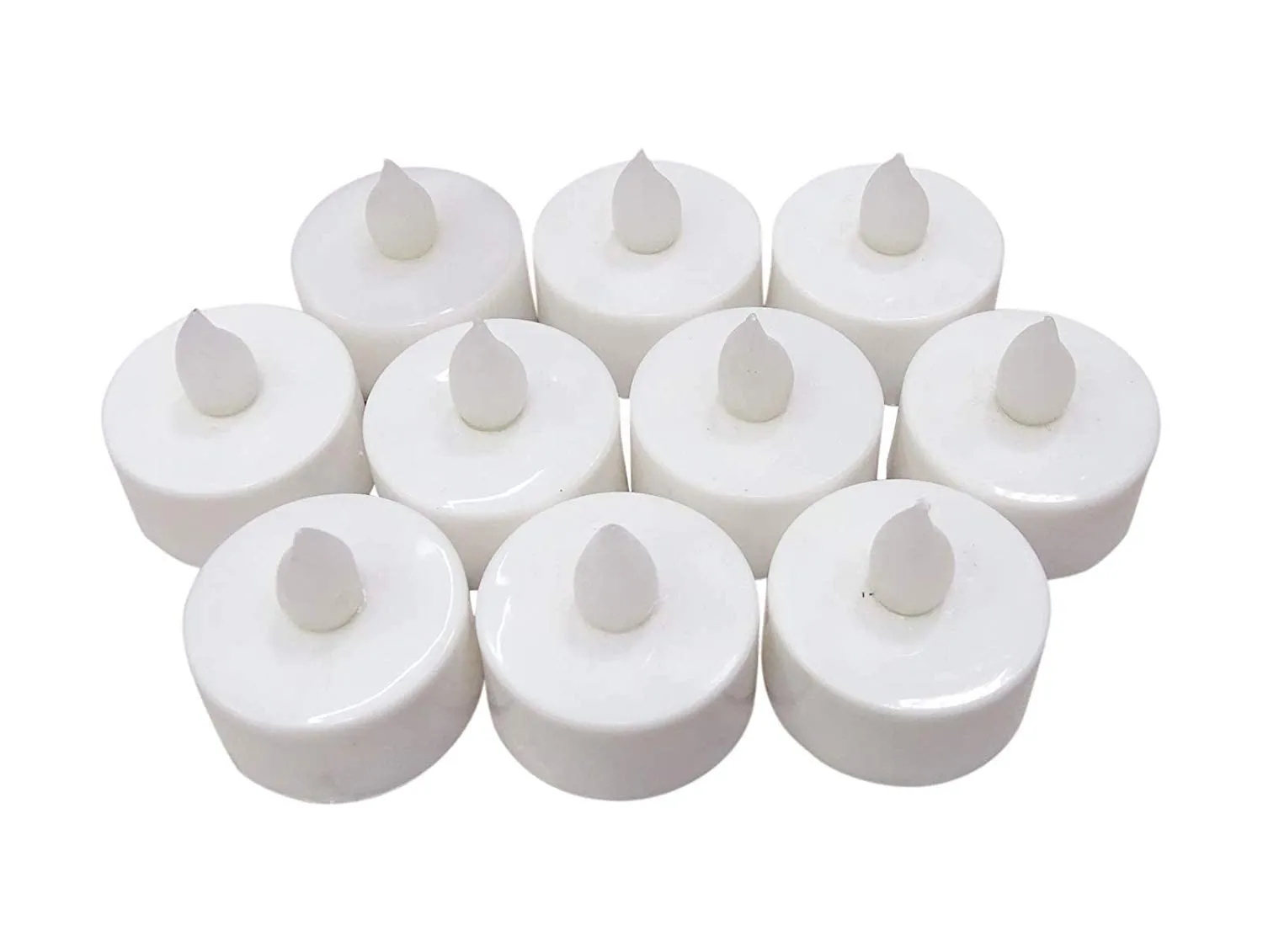 Metroplus Battery Operated LED Candle Light Diwali Decoration Lights Tealight Wall Lighting Diya Decorative Lights for Home Decoration (18)