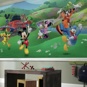 Mickey and Friends Roadster Racer XL Spray and Stick Wallpaper Mural