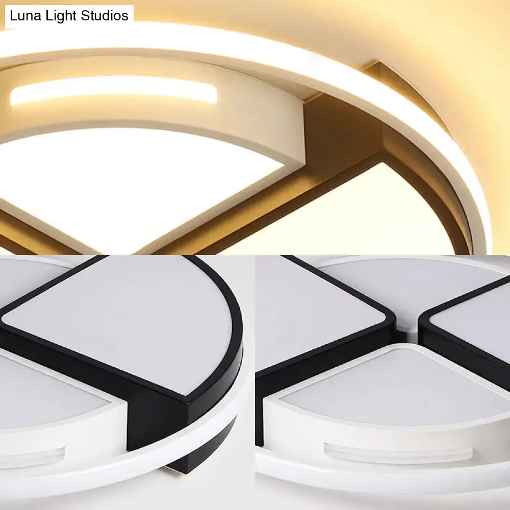 Modern Acrylic Round Ceiling Lights Flush Mount - Warm/White 16"/19.5""

Note: SEO optimization is important, but it is also crucial to maintain a clear and concise product title for better customer understanding.