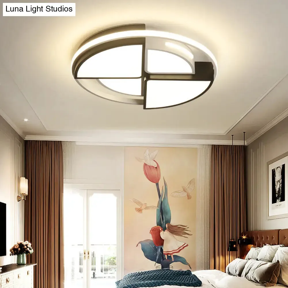 Modern Acrylic Round Ceiling Lights Flush Mount - Warm/White 16"/19.5""

Note: SEO optimization is important, but it is also crucial to maintain a clear and concise product title for better customer understanding.