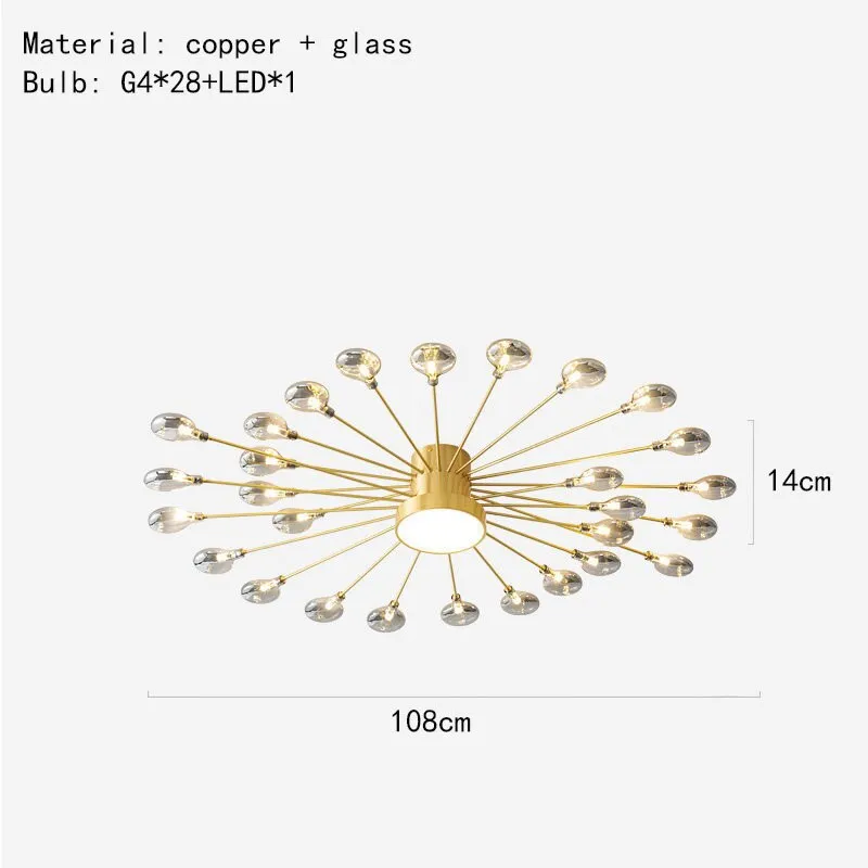 Modern Gray Glass G4 Wall Lamp Gold Black Copper Bedroom Living Room Aisle Dining Minimalist Lighting  Art Deco