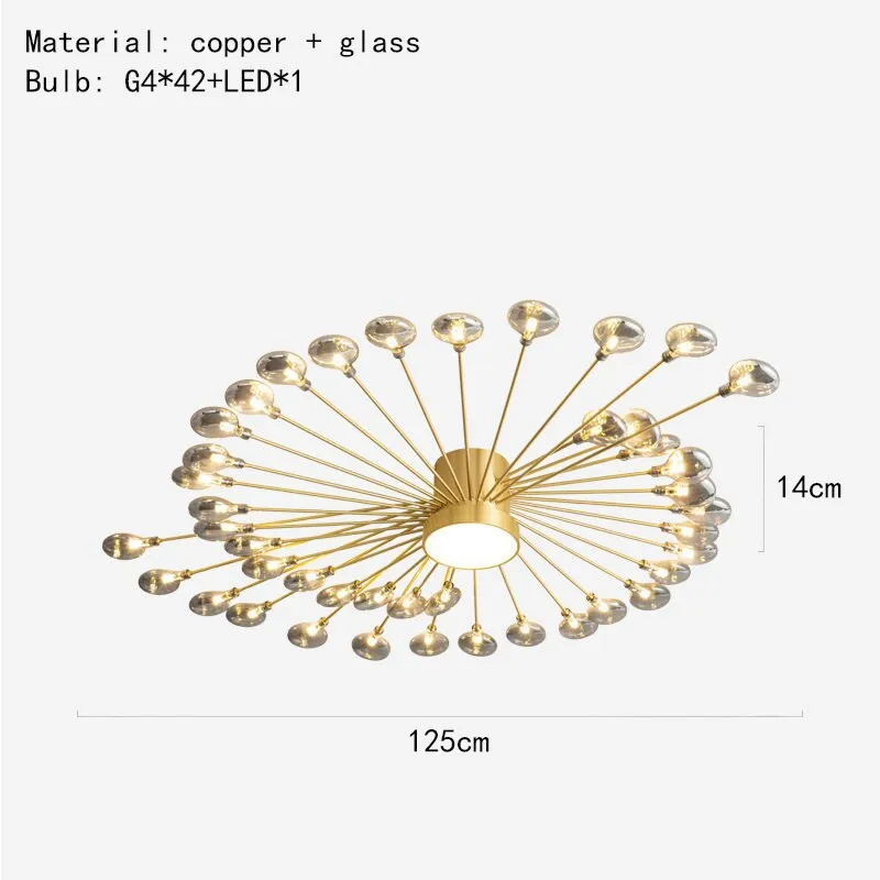 Modern Gray Glass G4 Wall Lamp Gold Black Copper Bedroom Living Room Aisle Dining Minimalist Lighting  Art Deco