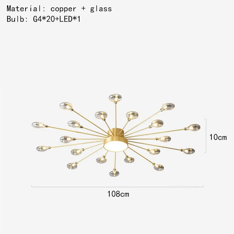 Modern Gray Glass G4 Wall Lamp Gold Black Copper Bedroom Living Room Aisle Dining Minimalist Lighting  Art Deco