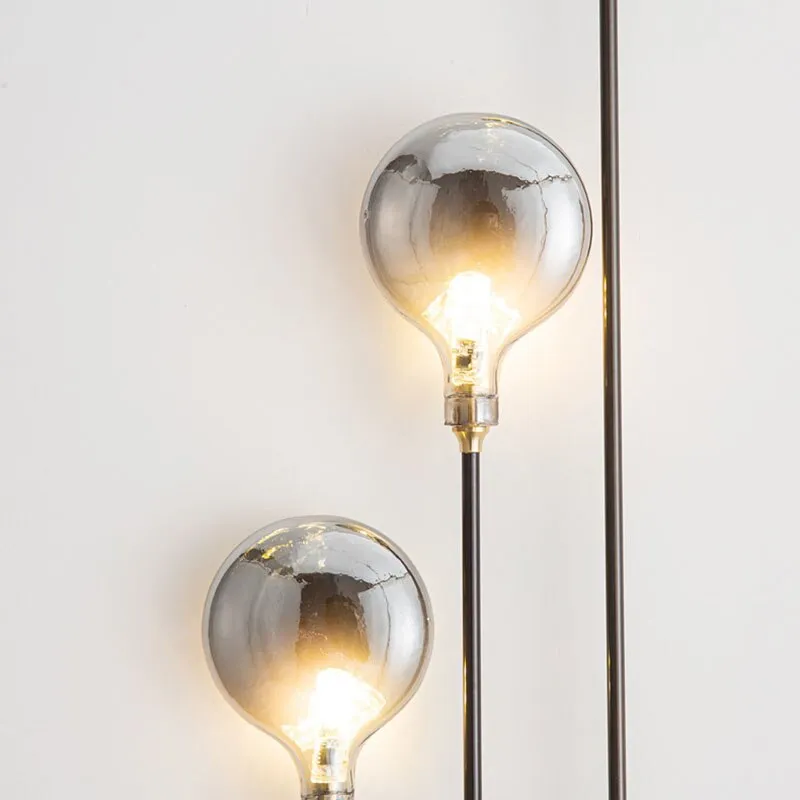 Modern Gray Glass G4 Wall Lamp Gold Black Copper Bedroom Living Room Aisle Dining Minimalist Lighting  Art Deco