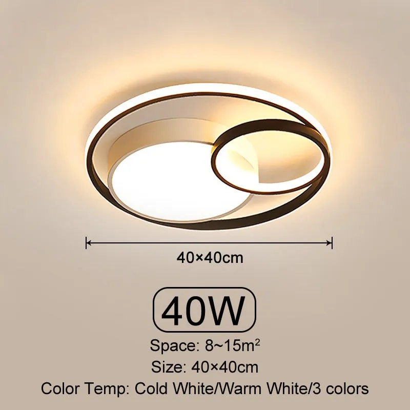 Modern LED Ceiling Light Living Room Bedroom Dining Room Ceiling Light Indoor Lighting Dimmable Decorative Home Luminous Lamps