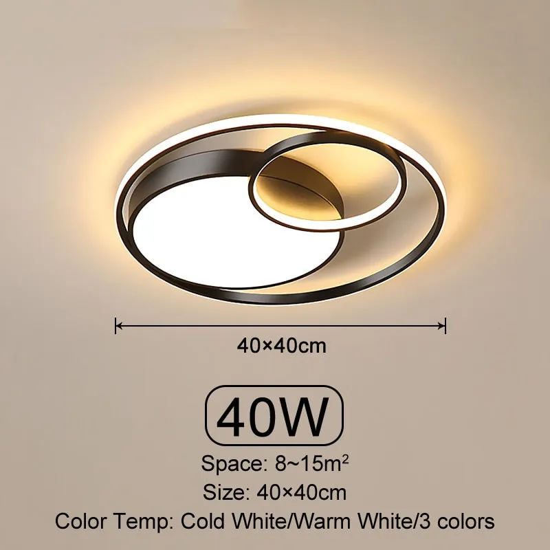 Modern LED Ceiling Light Living Room Bedroom Dining Room Ceiling Light Indoor Lighting Dimmable Decorative Home Luminous Lamps