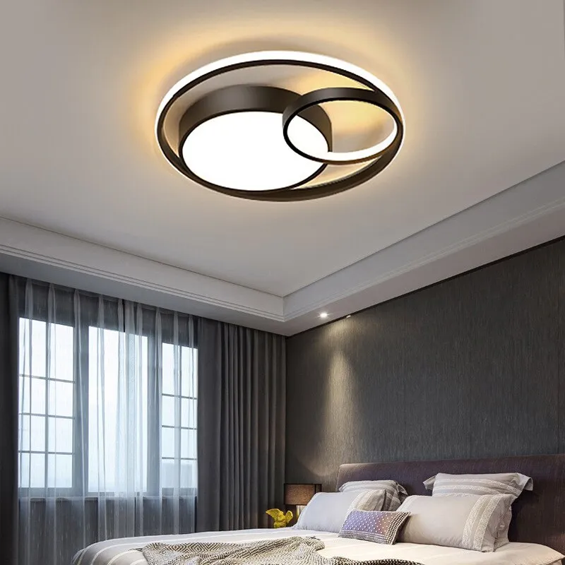 Modern LED Ceiling Light Living Room Bedroom Dining Room Ceiling Light Indoor Lighting Dimmable Decorative Home Luminous Lamps