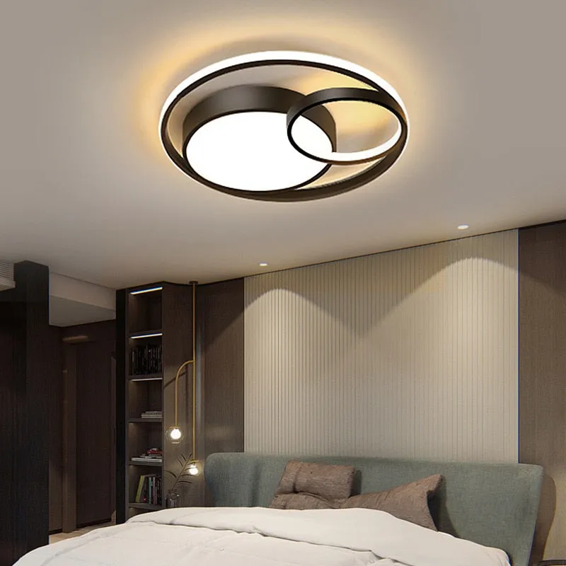 Modern LED Ceiling Light Living Room Bedroom Dining Room Ceiling Light Indoor Lighting Dimmable Decorative Home Luminous Lamps