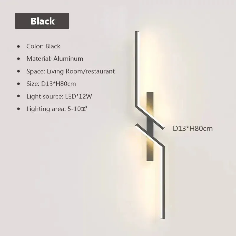Modern LED Long Bar Wall Lamp