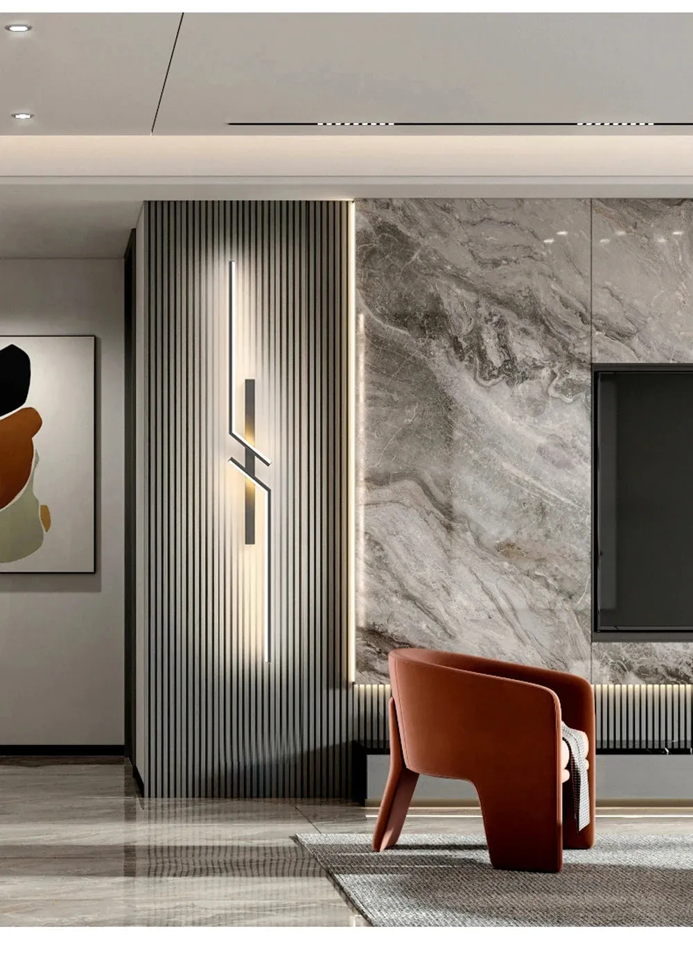 Modern LED Long Bar Wall Lamp