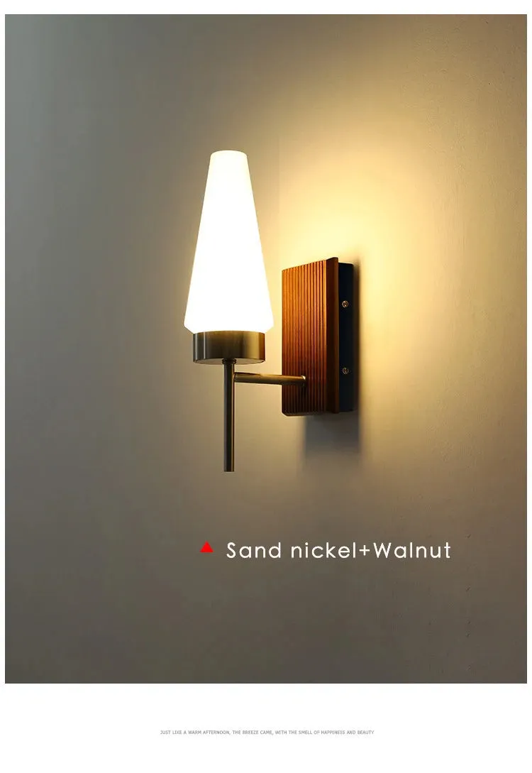 Modern Led Wall Lamp Korea AC90-260V Wall Mounted Wall Lights Fixture Bathroom Mirror Light Sconce Black Copper Nickel Wall Lamp
