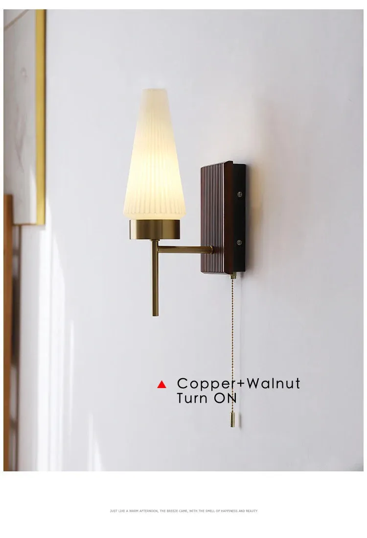 Modern Led Wall Lamp Korea AC90-260V Wall Mounted Wall Lights Fixture Bathroom Mirror Light Sconce Black Copper Nickel Wall Lamp
