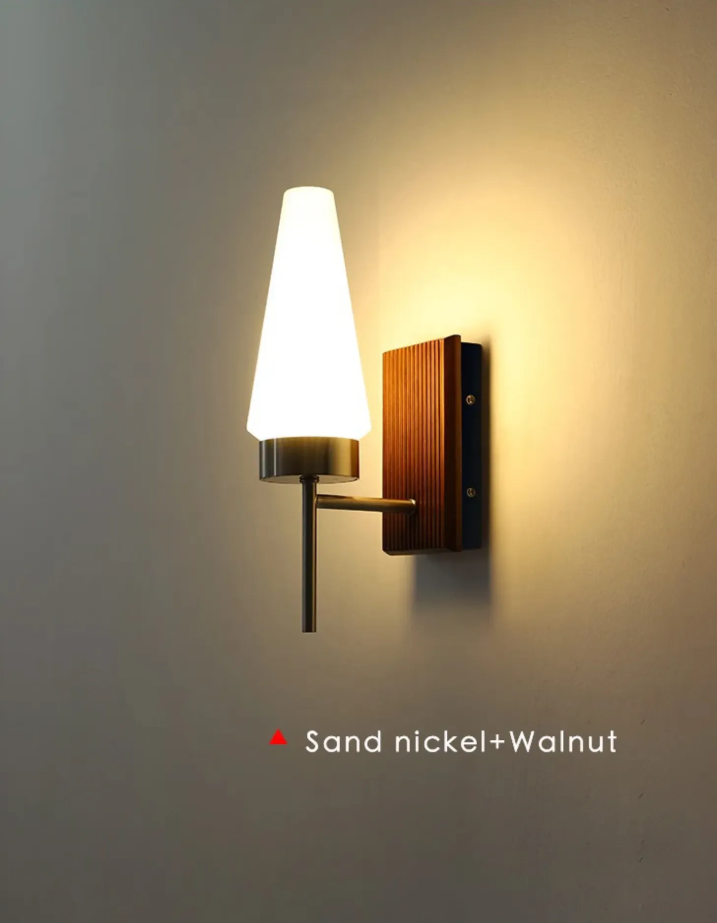 Modern Led Wall Lamp Korea AC90-260V Wall Mounted Wall Lights Fixture Bathroom Mirror Light Sconce Black Copper Nickel Wall Lamp