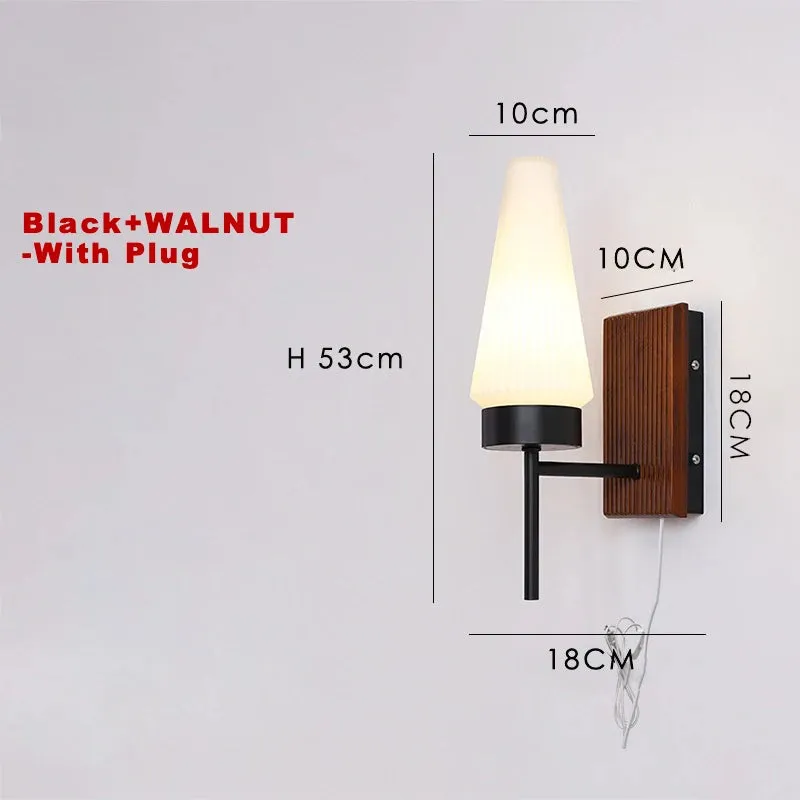 Modern Led Wall Lamp Korea AC90-260V Wall Mounted Wall Lights Fixture Bathroom Mirror Light Sconce Black Copper Nickel Wall Lamp
