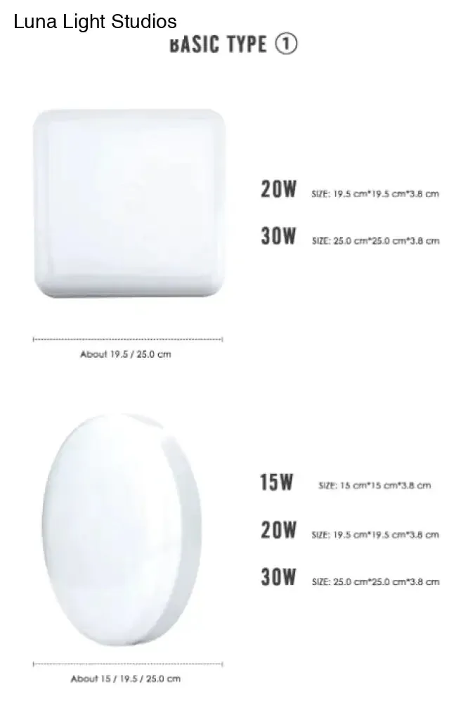 Motion Sensor LED Ceiling Light 30W 36W PIR Surface Mounted Lamp Indoor Lighting Home Kitchen Balcony Entrance Square IP65