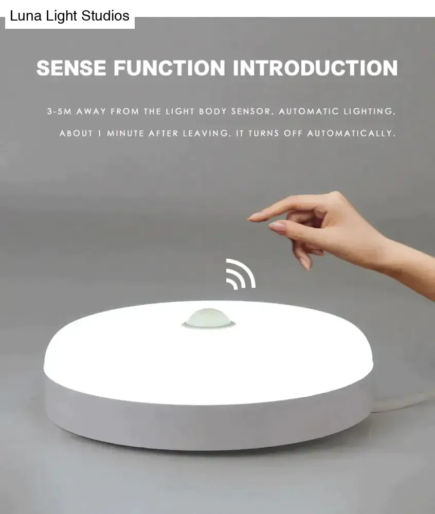 Motion Sensor LED Ceiling Light 30W 36W PIR Surface Mounted Lamp Indoor Lighting Home Kitchen Balcony Entrance Square IP65