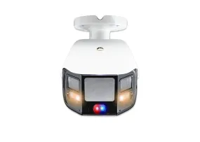 MTB180-TIOC | 8MP 4K 180° Panoramic Active Deterrence Bullet Camera with Full Color and SMD 4.0