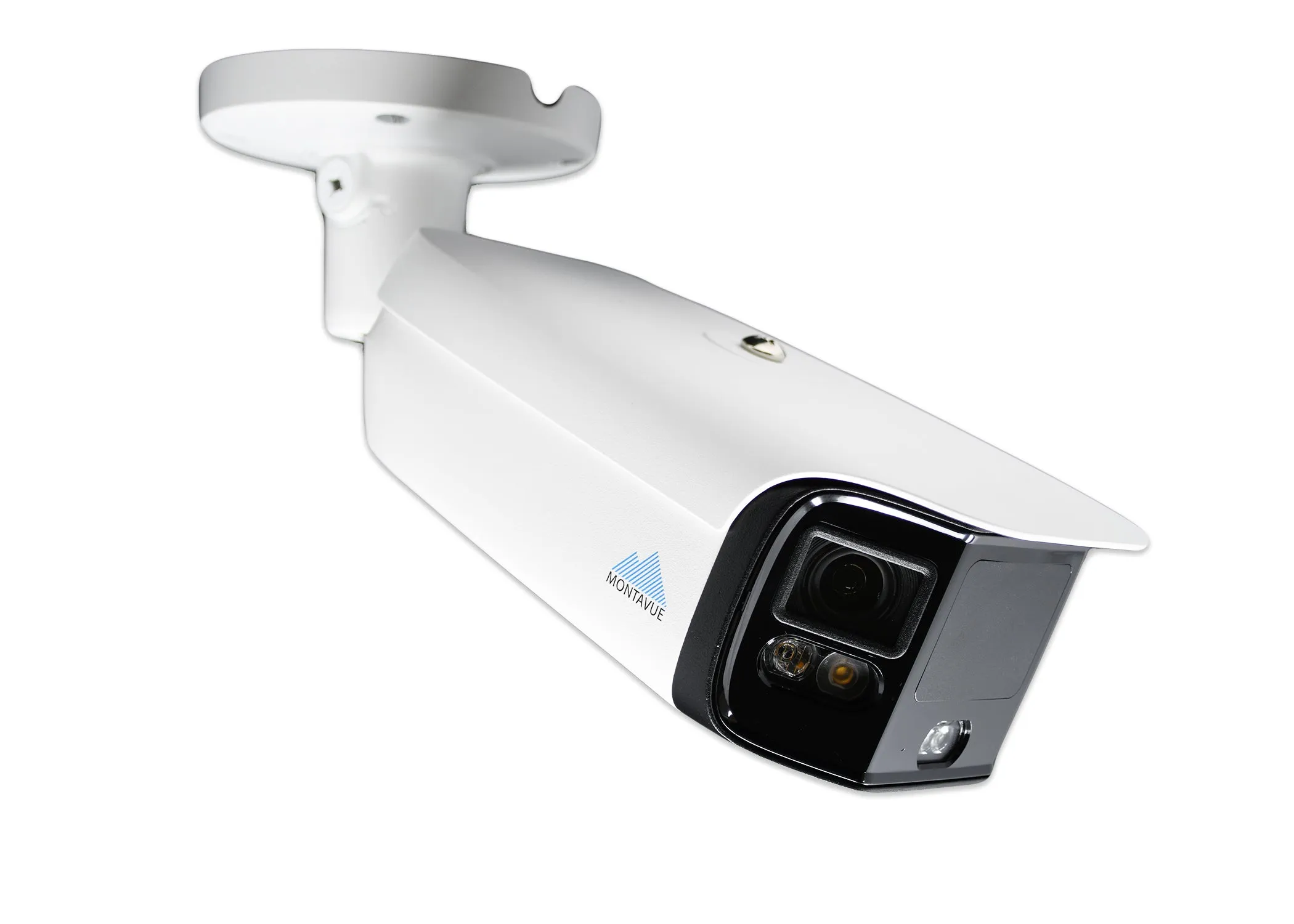 MTB180-TIOC | 8MP 4K 180° Panoramic Active Deterrence Bullet Camera with Full Color and SMD 4.0