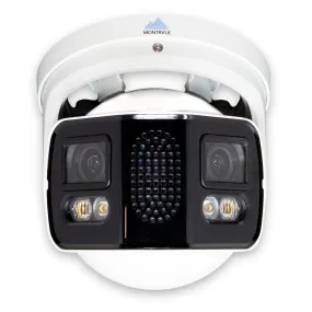 MTT180 | 8MP 4K 180° Panoramic Turret Camera with Full Color and SMD 4.0