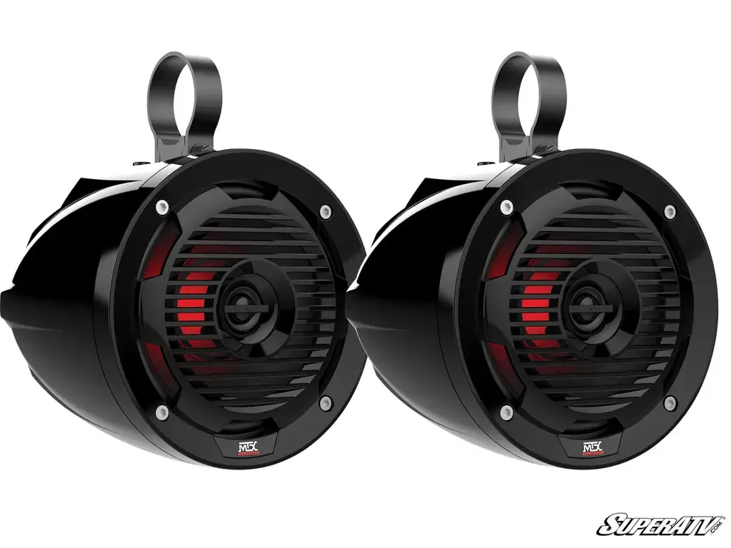 MTX MUD65PL UTV SPEAKERS WITH LED LIGHTS
