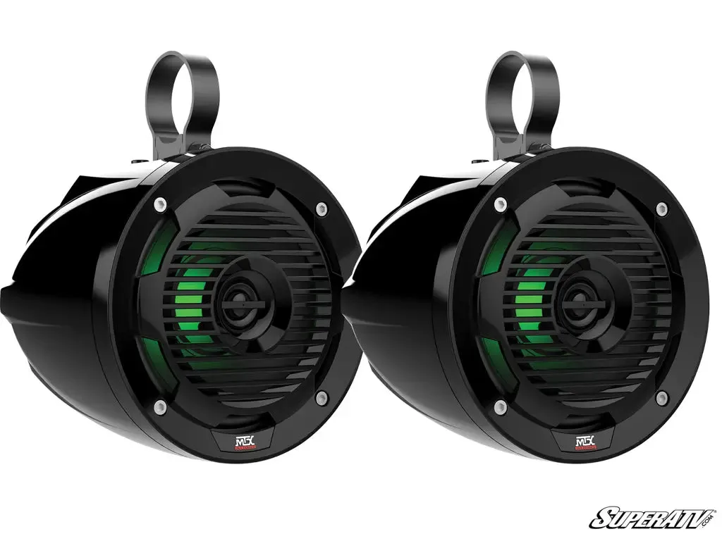 MTX MUD65PL UTV SPEAKERS WITH LED LIGHTS