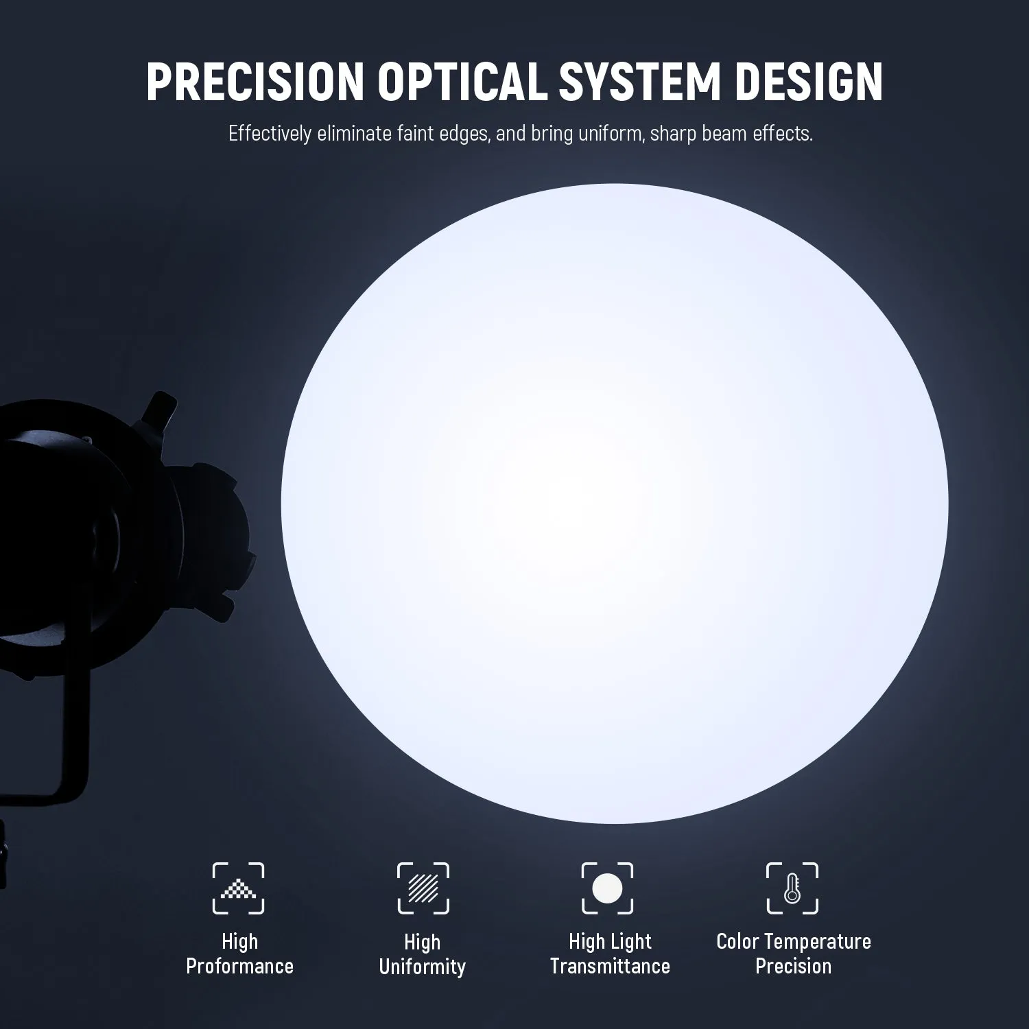 NEEWER LS-39 20° Bowens Mount Spotlight Snoot