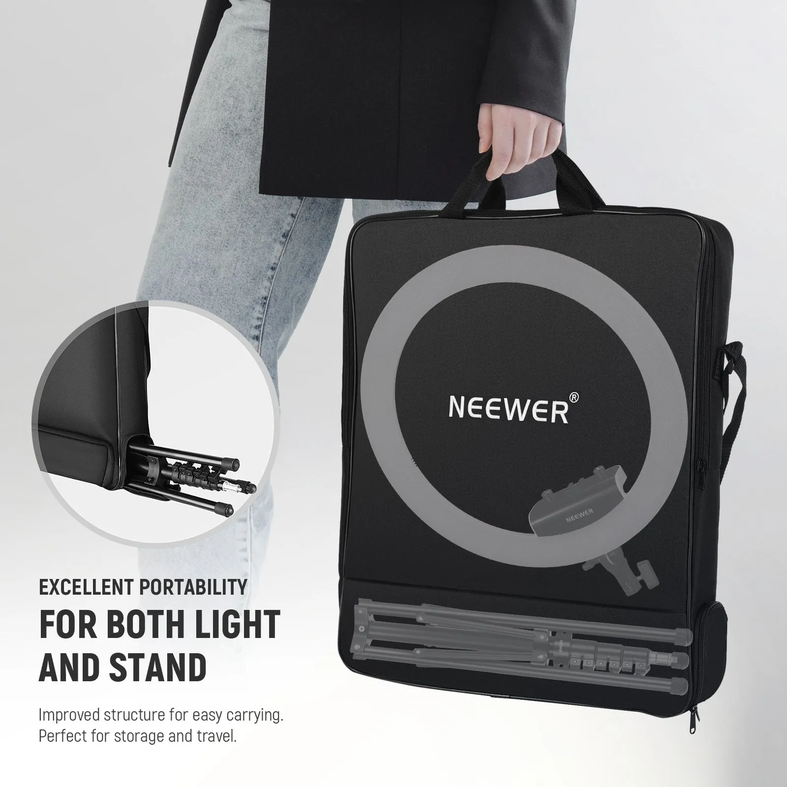 NEEWER RP18B Pro Ring Light Kit