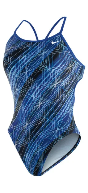 NIKE SWIM Female Epic Lights Modern Cut-Out Tank