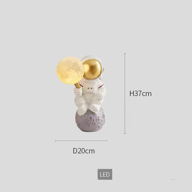 Nordic LED Astronaut Wall Light for Children's Rooms