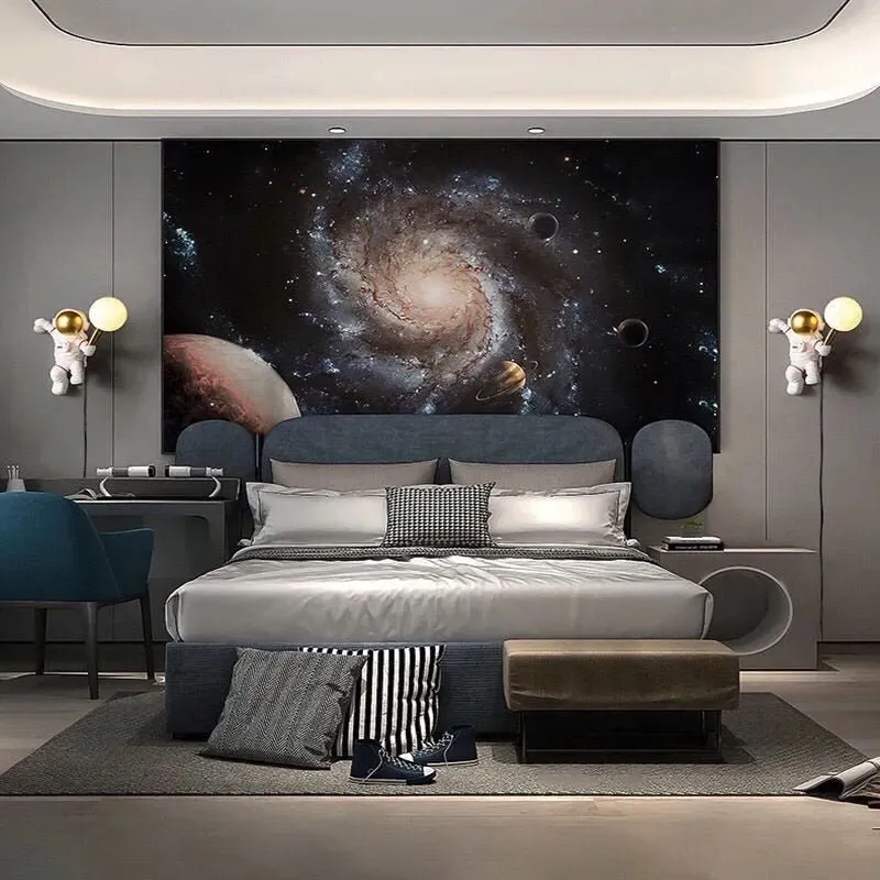 Nordic LED Astronaut Wall Light for Children's Rooms